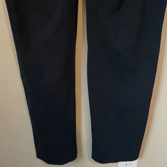 Lands End Black Pull On Pants 18 - Picture 7 of 10